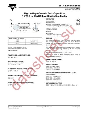 561R1DF0D10RT datasheet  