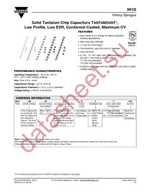 591D106X9010A2T15H datasheet  