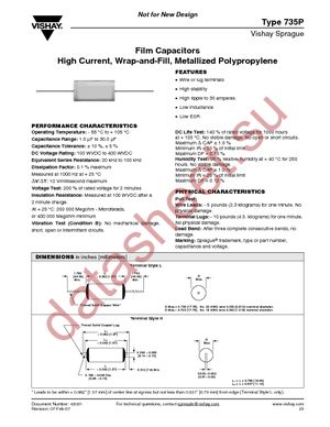 735P505X9400L datasheet  