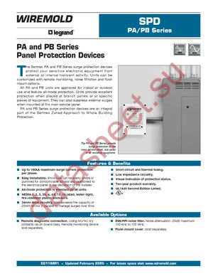 PB120T datasheet  