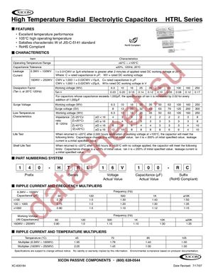 140-HTRL160V4.7-RC datasheet  