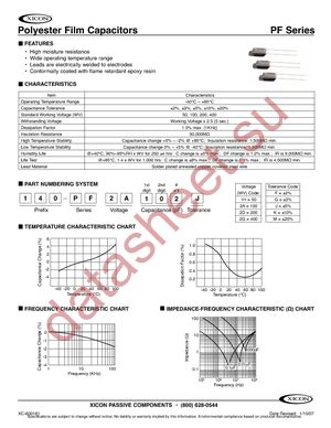 140-PF2A222K datasheet  