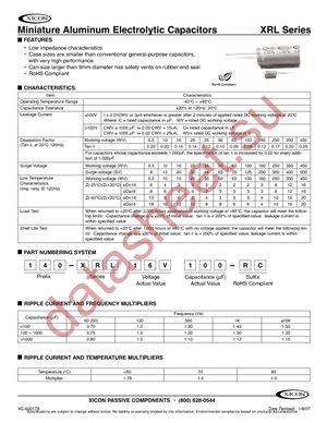 140-XRL100V22-RC-TB datasheet  