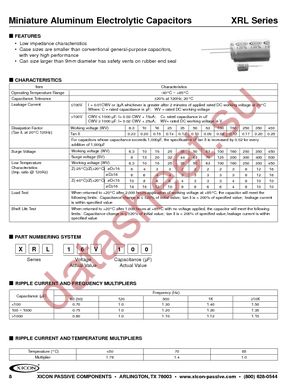 140-XRL160V47-TB-RC datasheet  