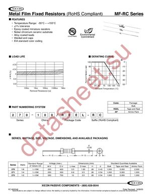 270-1.05K-RC datasheet  