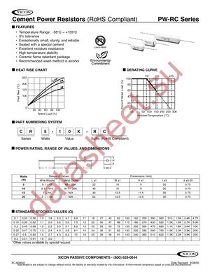 280-CR10-0.3-RC datasheet  