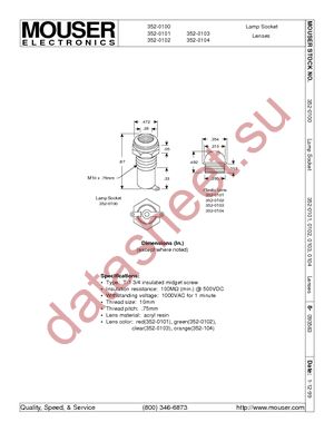 352-0102 datasheet  