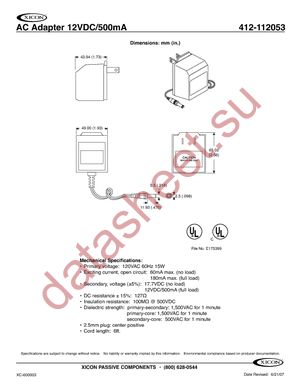 412-112053 datasheet  