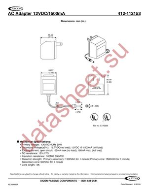 412-112153 datasheet  