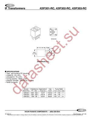 42IF301-RC datasheet  