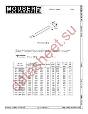 434-1120-220L datasheet  