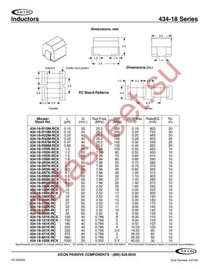 434-18-100K-RCX datasheet  