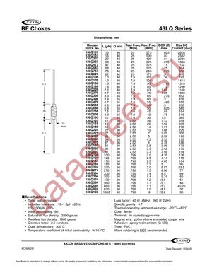 43LQ757 datasheet  