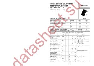 BSS138TA datasheet  