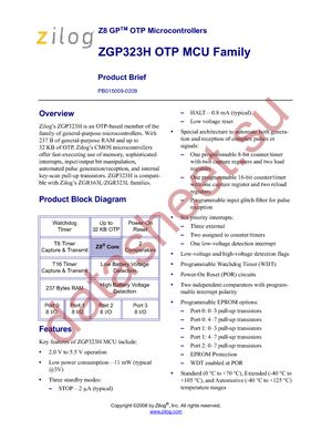 ZGP323HAH2004C datasheet  