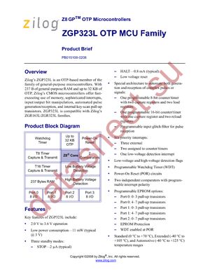 ZGP323LAH2004C datasheet  